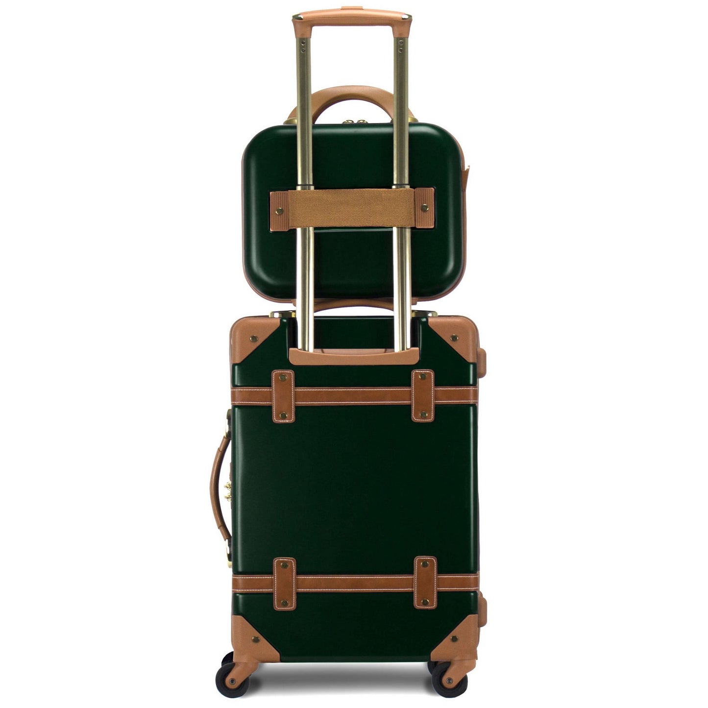 Chariot Gatsby 2-Piece Hardside Carry-On Spinner Luggage Set - Ivory
