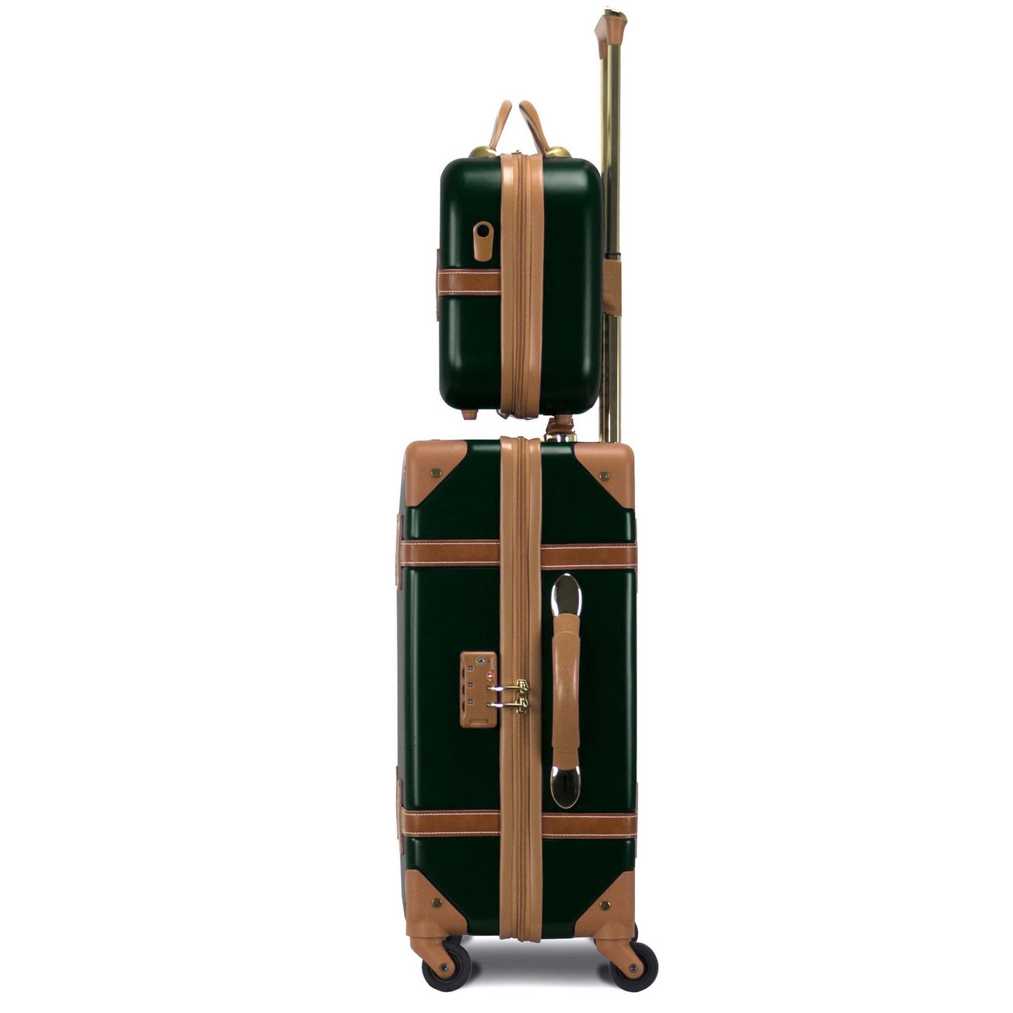 Chariot Gatsby 2-Piece Hardside Carry-On Spinner Luggage Set - Ivory