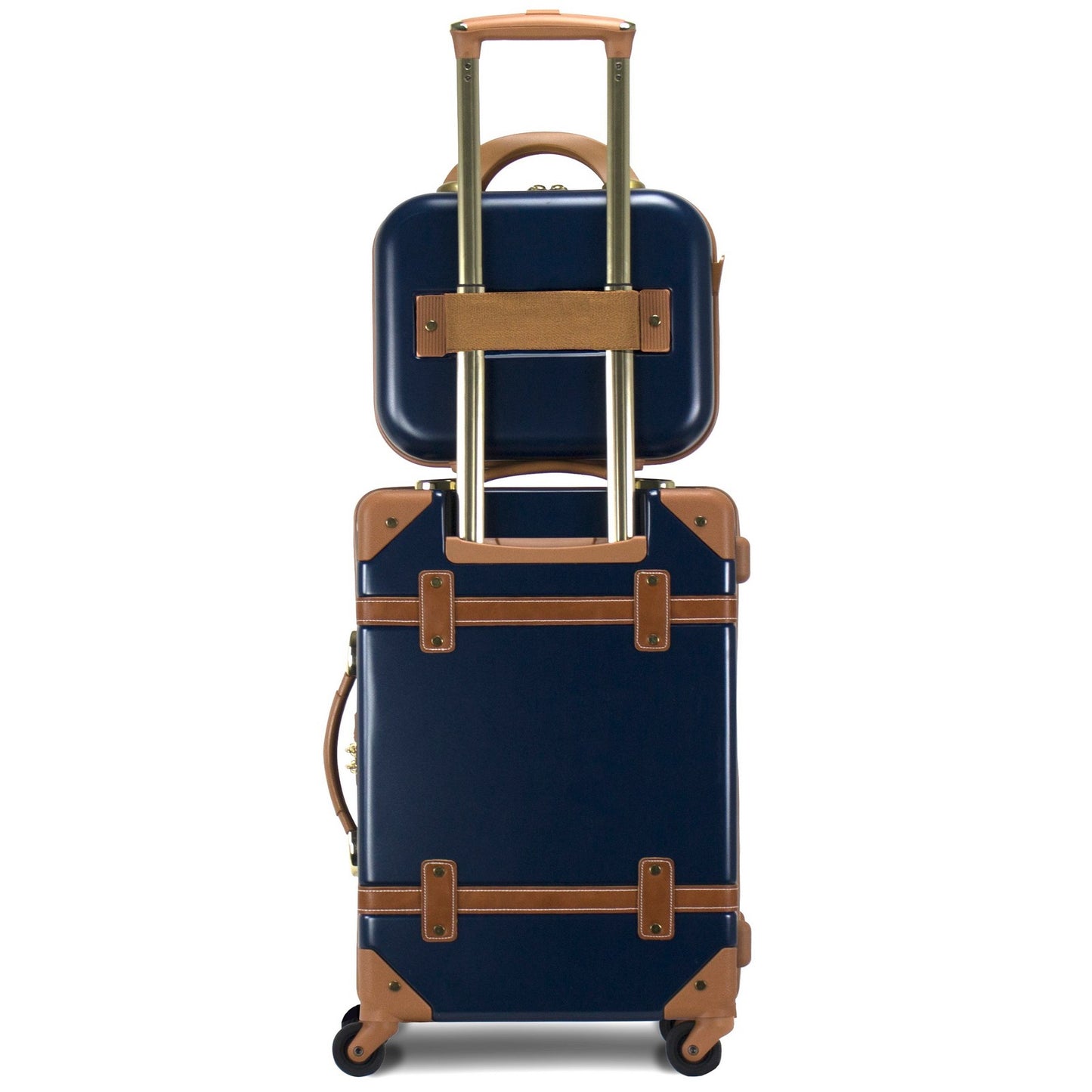 Chariot Gatsby 2-Piece Hardside Carry-On Spinner Luggage Set - Ivory