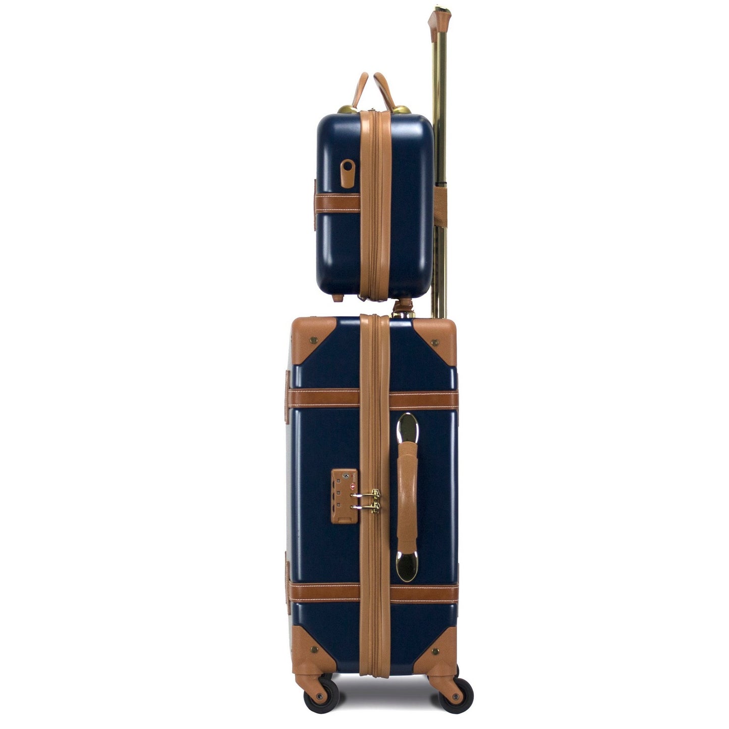 Chariot Gatsby 2-Piece Hardside Carry-On Spinner Luggage Set - Ivory