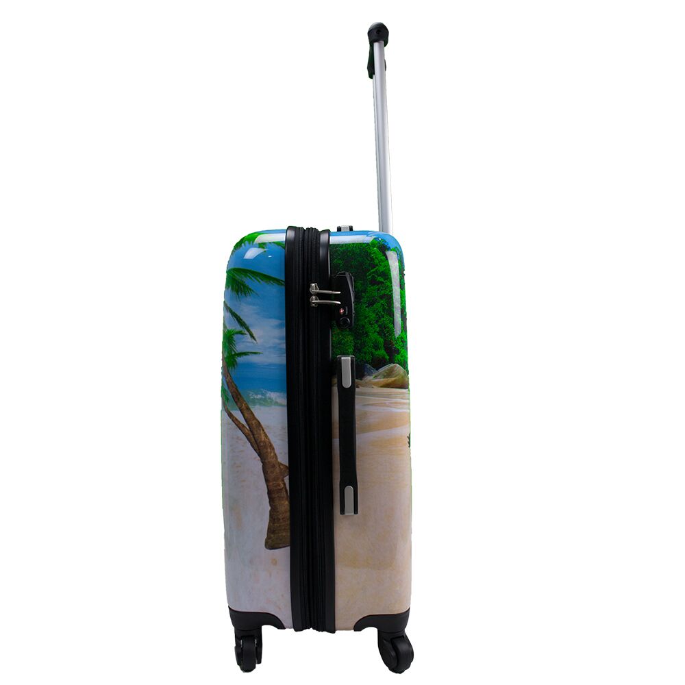 Chariot 20" Lightweight Spinner Carry-On Upright Suitcase - Cat Pilots