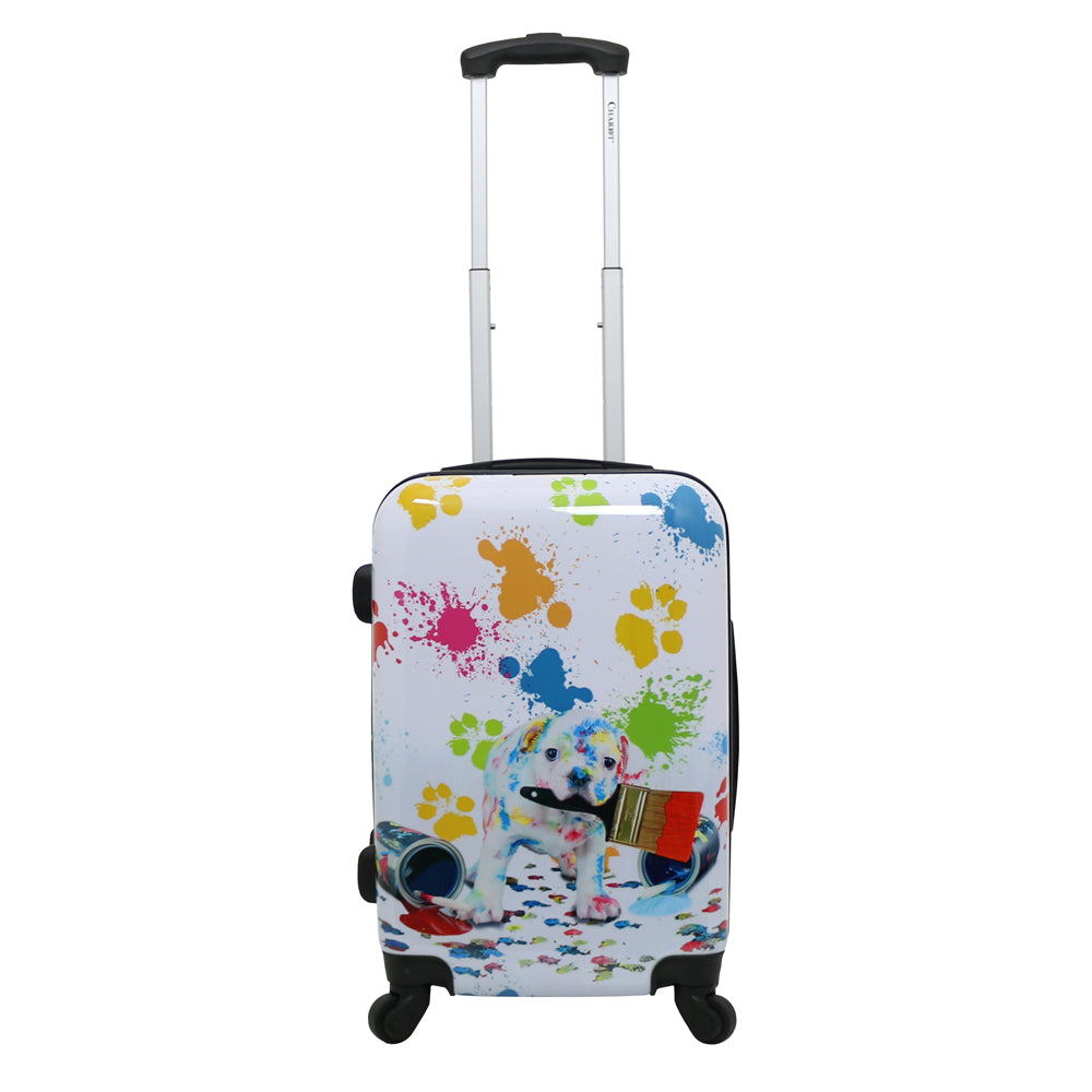 Chariot 20" Lightweight Spinner Carry-On Upright Suitcase - Cat Pilots