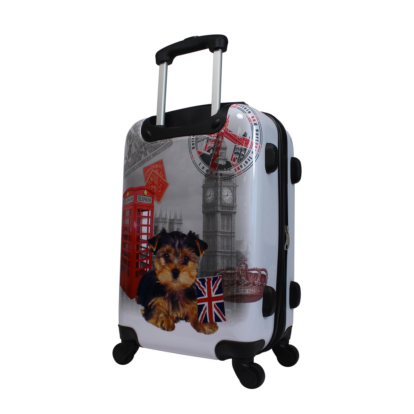 Chariot 20" Lightweight Spinner Carry-On Upright Suitcase - Cat Pilots