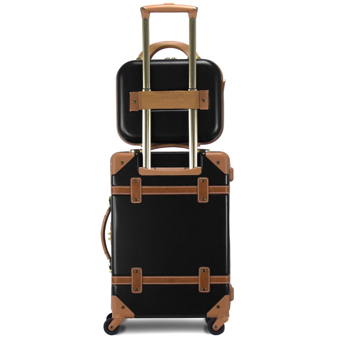 Chariot Gatsby 2-Piece Hardside Carry-On Spinner Luggage Set - Ivory