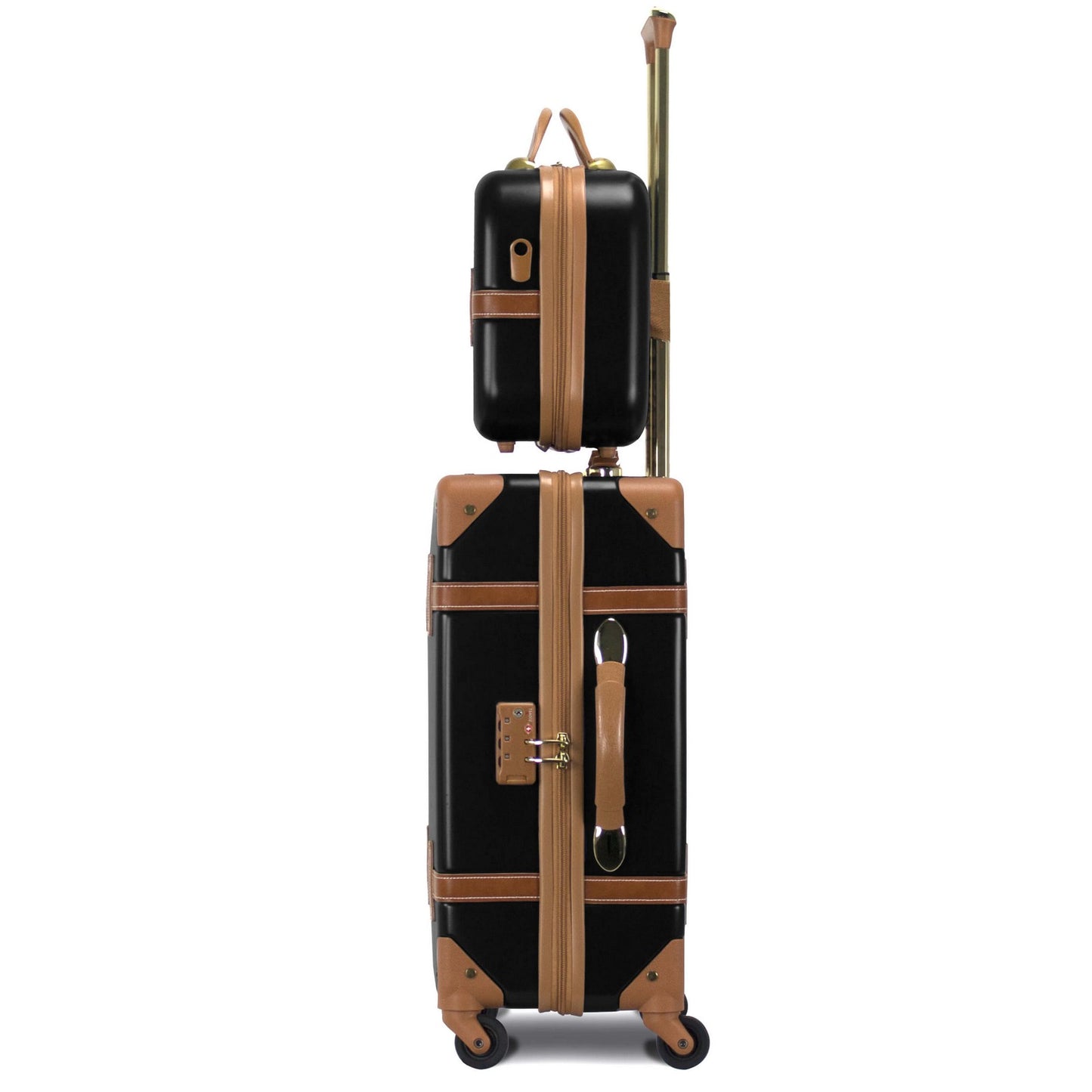 Chariot Gatsby 2-Piece Hardside Carry-On Spinner Luggage Set - Ivory