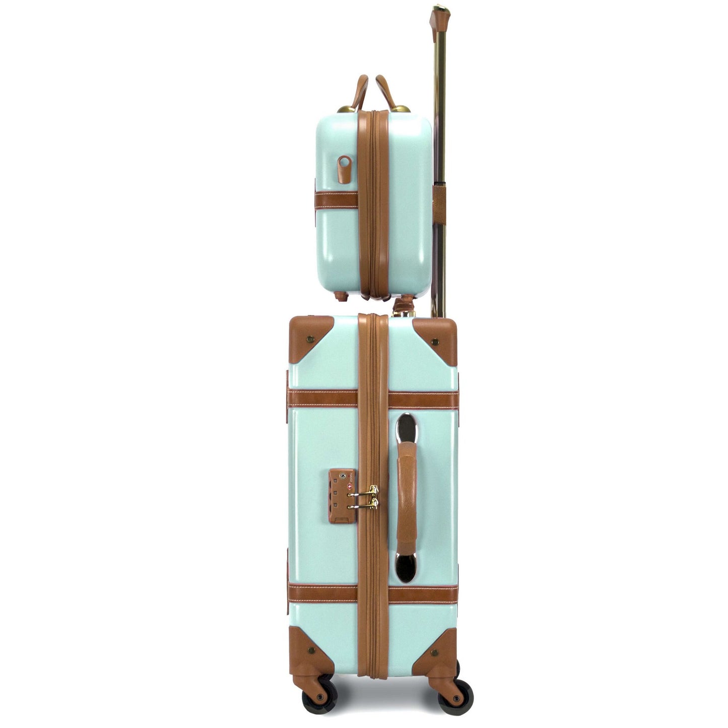 Chariot Gatsby 2-Piece Hardside Carry-On Spinner Luggage Set - Ivory