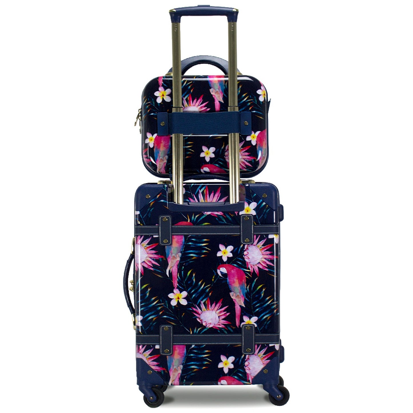 Chariot Gatsby 2-Piece Hardside Carry-On Spinner Luggage Set - Ivory