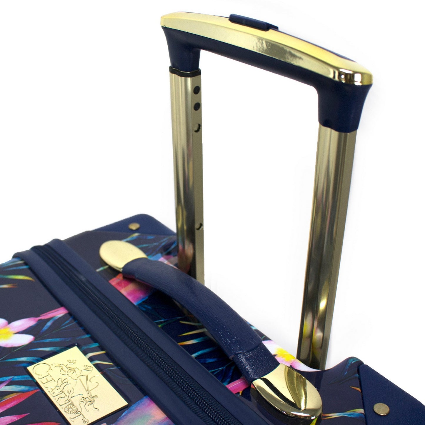 Chariot Gatsby 2-Piece Hardside Carry-On Spinner Luggage Set - Ivory